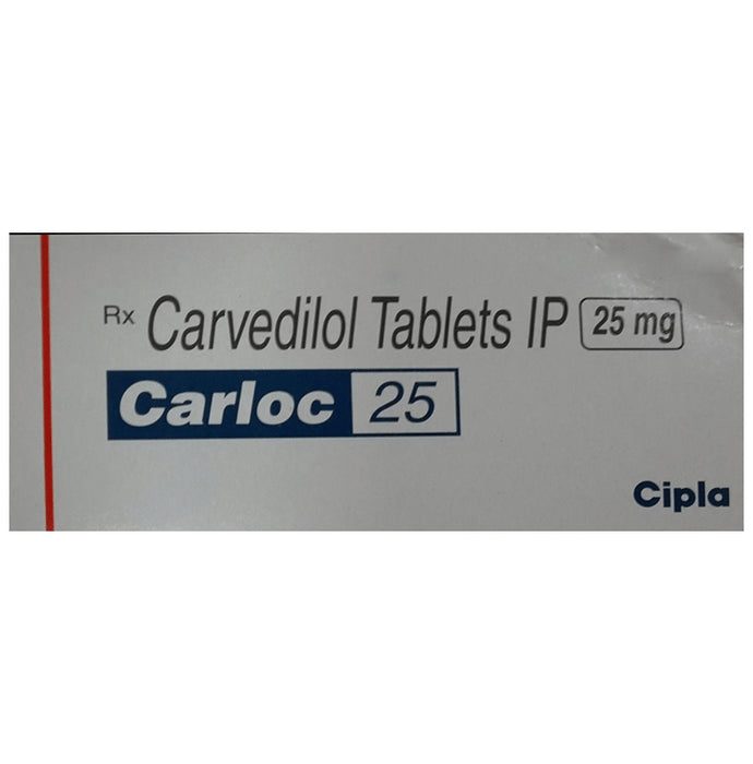 Carloc 25 Tablet - Classic Derma