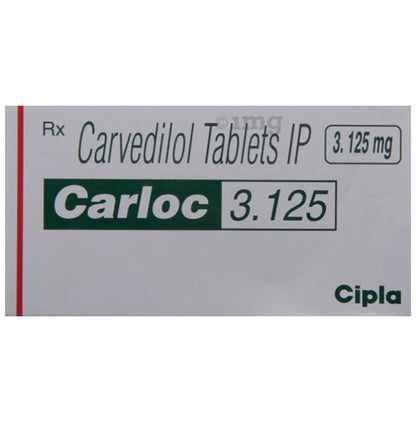 Carloc 3.125 Tablet - Classic Derma
