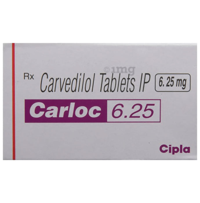 Carloc 6.25 Tablet - Classic Derma
