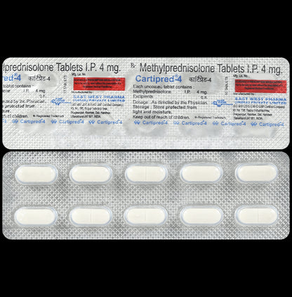 Cartipred 4mg Tablet - Classic Derma
