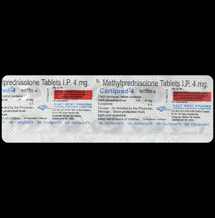 Cartipred 4mg Tablet