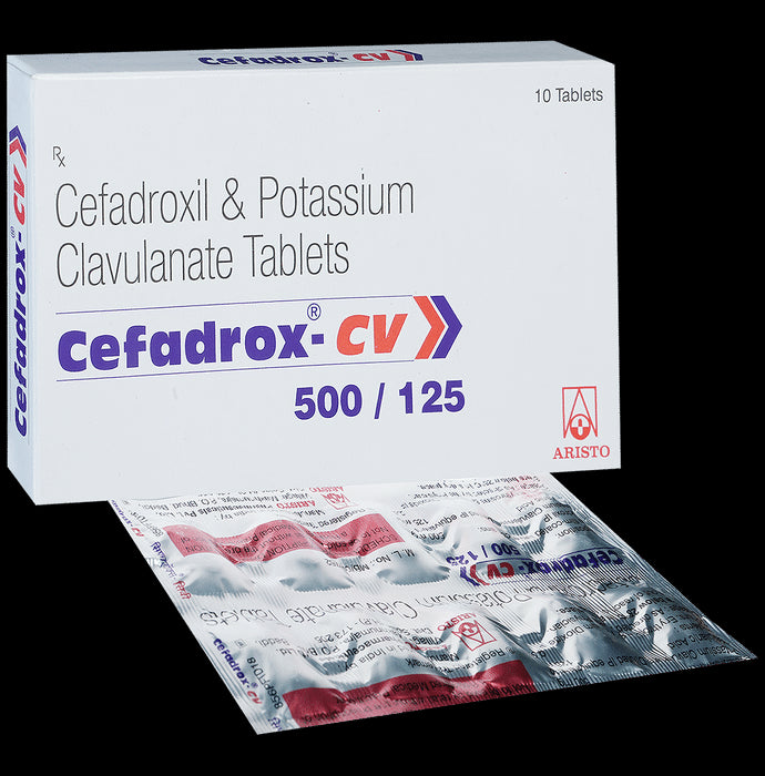Cefadrox-CV 500/125 Tablet - Classic Derma