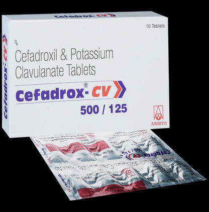 Cefadrox-CV 500/125 Tablet - Classic Derma