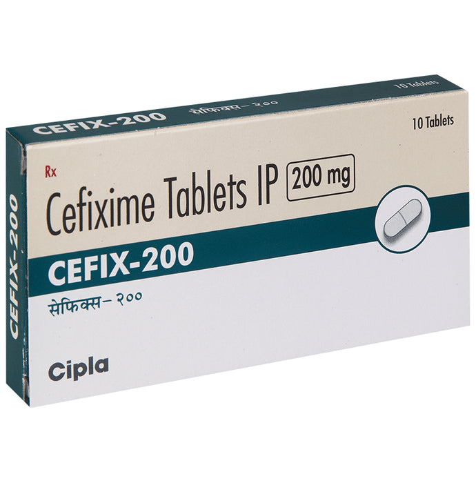 Cefix 200 Tablet - Classic Derma