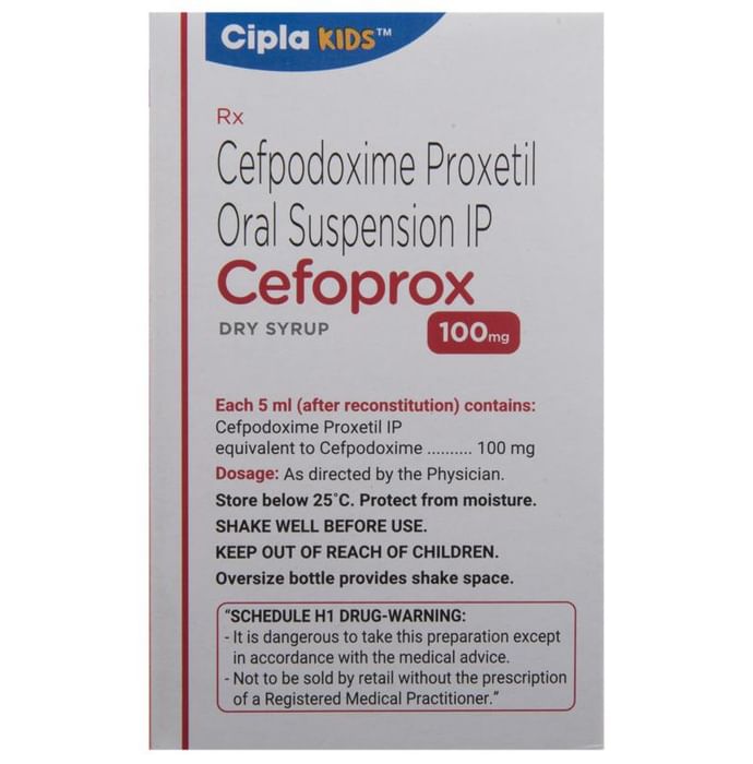Cefoprox 100mg Dry Syrup