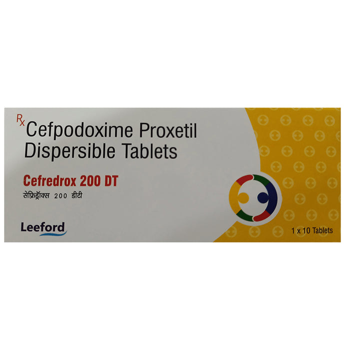 Cefredrox 200 DT Tablet - Classic Derma