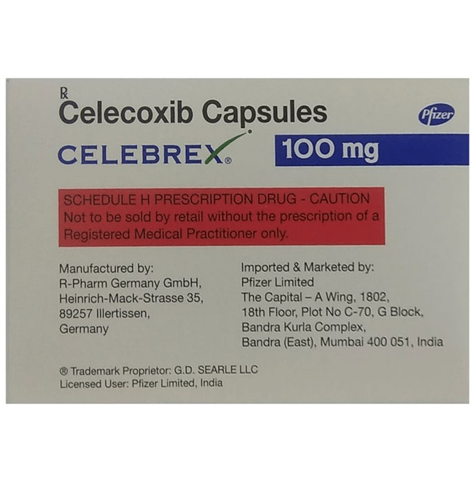 Celebrex 100mg Capsule