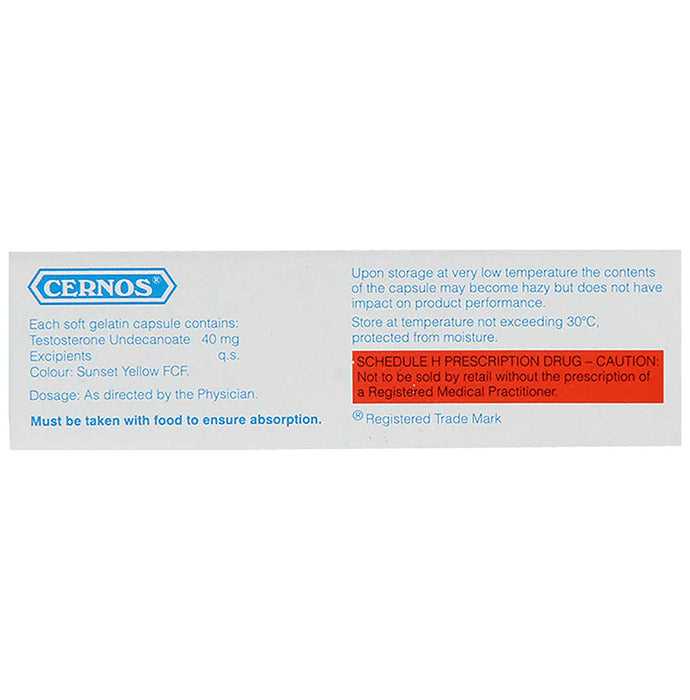 Cernos Soft Gelatin Capsule