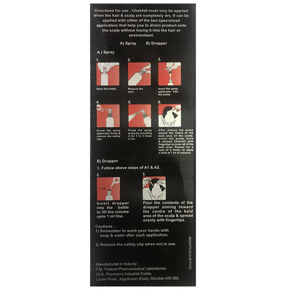 Chekfall 5% Topical Solution Paraben Free