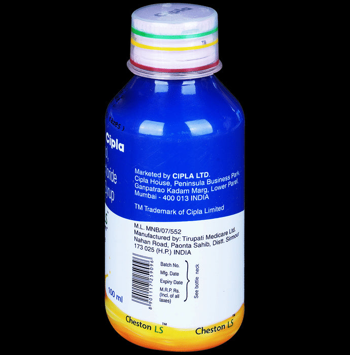 Cheston LS Syrup Sugar Free