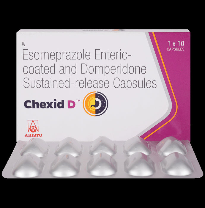 Chexid D 30mg/40mg Capsule - Classic Derma