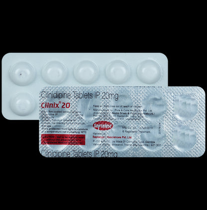 Cilnix 20mg Tablet - Classic Derma