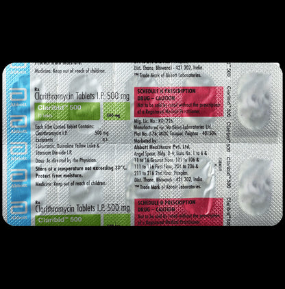 Claribid 500 Tablet