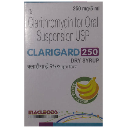 Clarigard 250mg Dry Syrup Banana - Classic Derma