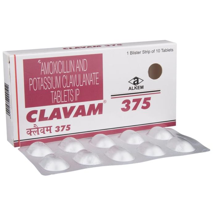 Clavam 375 Tablet - Classic Derma