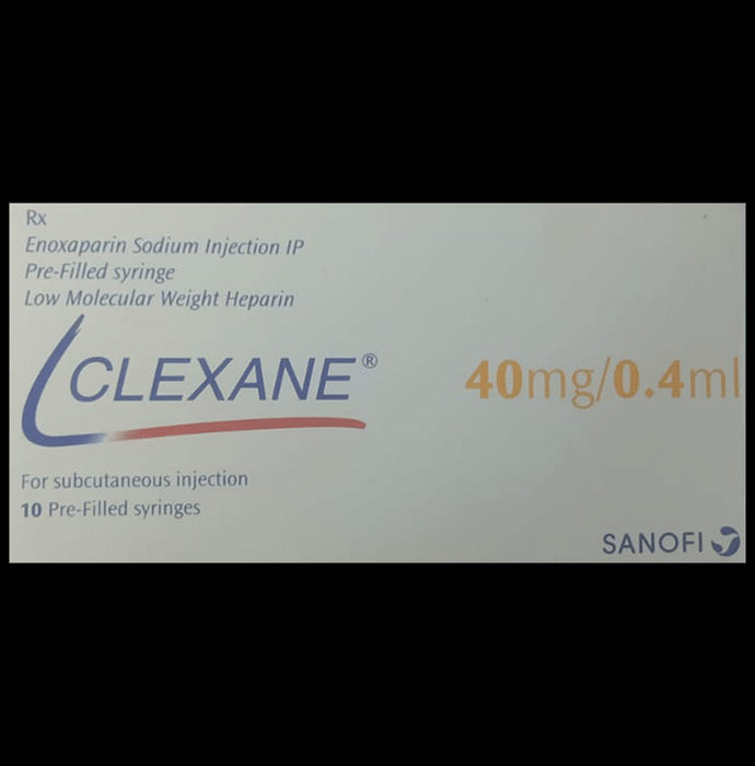 Clexane 40mg Injection (0.4ml Each) - Classic Derma