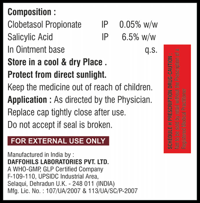 Clobego S 6 Ointment