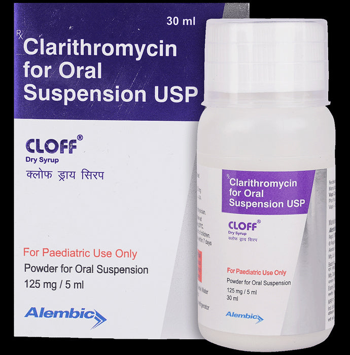 Cloff 125mg Dry Syrup - Classic Derma