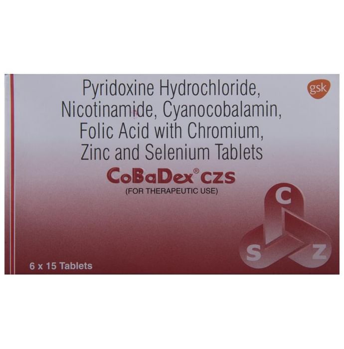 Cobadex Czs Tablet | with Essential Vitamins | Nutritional Supplement - Classic Derma