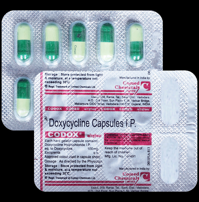 Codox 100mg Capsule - Classic Derma