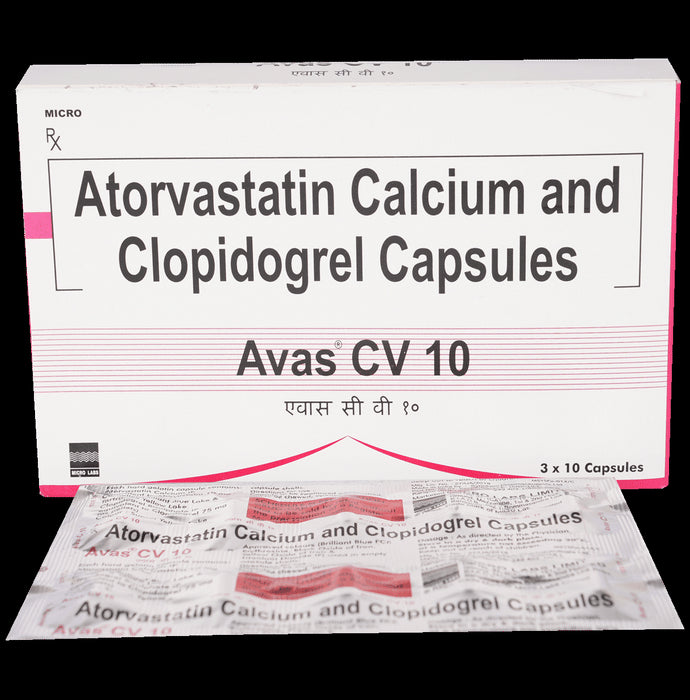 Avas CV 10 Capsule - Classic Derma
