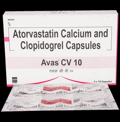 Avas CV 10 Capsule - Classic Derma