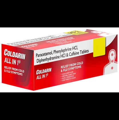 Coldarin All in 1 Tablet - Classic Derma