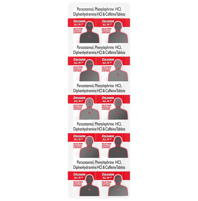 Coldarin All in 1 Tablet