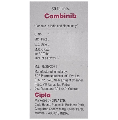 Combinib 250mg Tablet