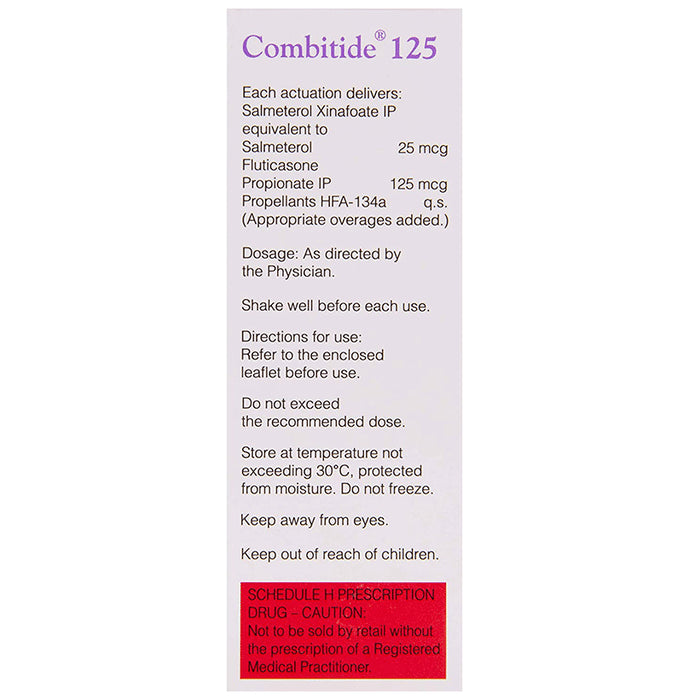 Combitide 125 Inhaler