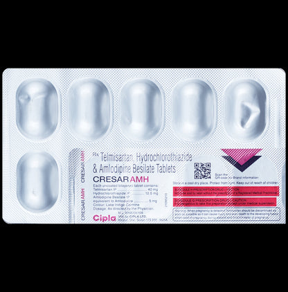 Cresar AMH 40mg/5mg/12.5mg Tablet - Classic Derma