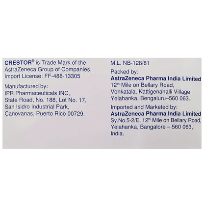 Crestor 10mg Tablet