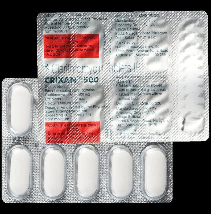 Crixan 500 Tablet - Classic Derma