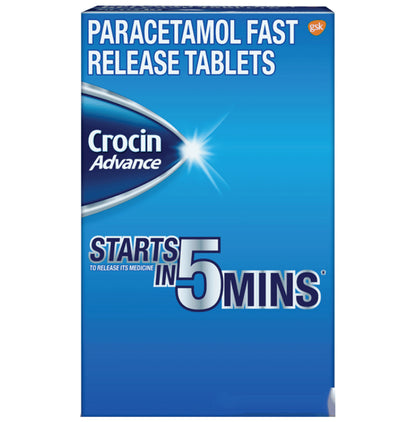 Crocin Advance 500mg Tablet - Classic Derma