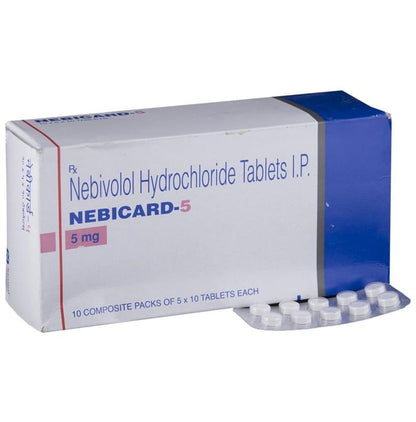 Nebicard 5 Tablet - Classic Derma