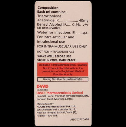 D Cort 40mg Injection