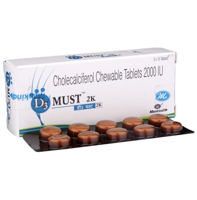 D3 Must 2K Tablet - Classic Derma