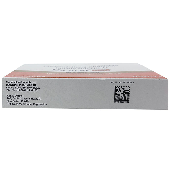 D3 Must 60K Tablet Orange Sugar Free