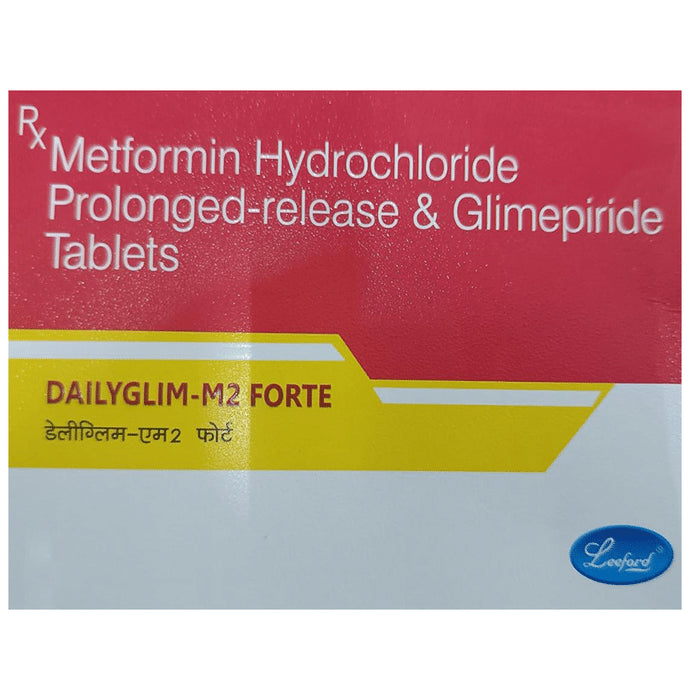 Dailyglim-M 2 Forte Tablet PR - Classic Derma