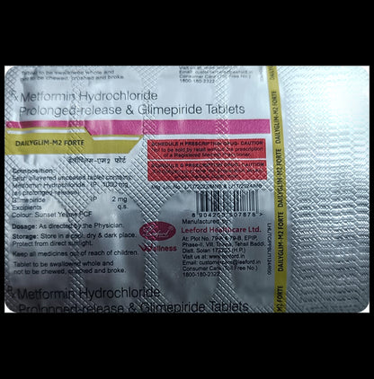 Dailyglim-M 2 Forte Tablet PR