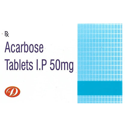 Danavish Acarbose 50mg Tablet - Classic Derma