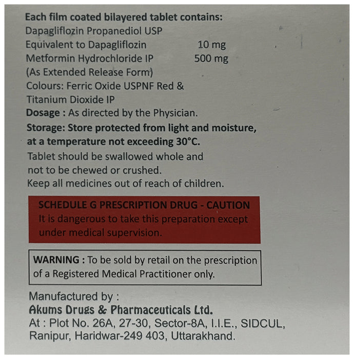 Dapablex-M Tablet ER