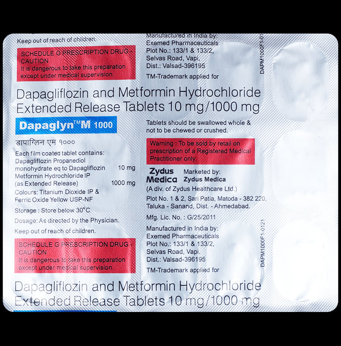 Dapaglyn M 1000 Tablet ER