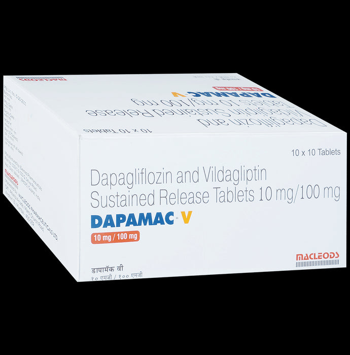 Dapamac V 10mg/100mg Tablet SR