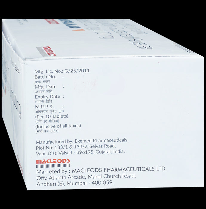 Dapamac V 10mg/100mg Tablet SR