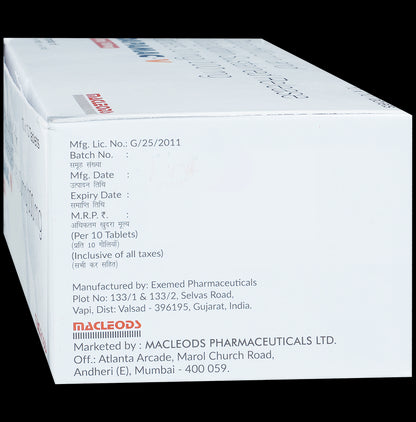 Dapamac V 10mg/100mg Tablet SR