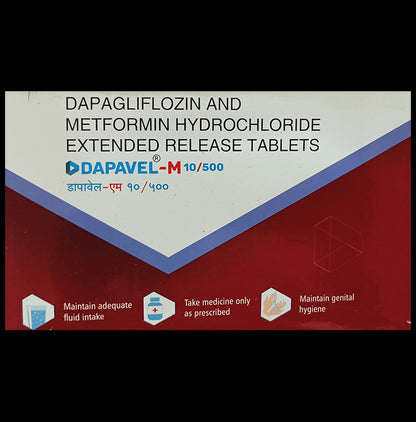 Dapavel M 10/500 Tablet ER - Classic Derma