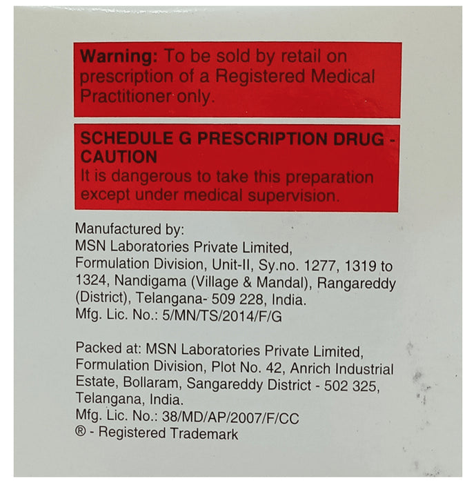 Dapavel M 10/500 Tablet ER