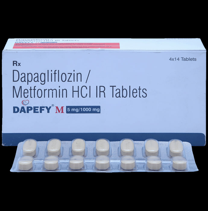 Dapefy M 5mg/1000mg Tablet - Classic Derma