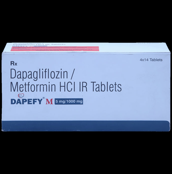 Dapefy M 5mg/1000mg Tablet